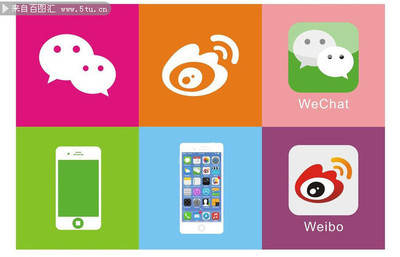 常用手機社交軟件圖標及其設計特色